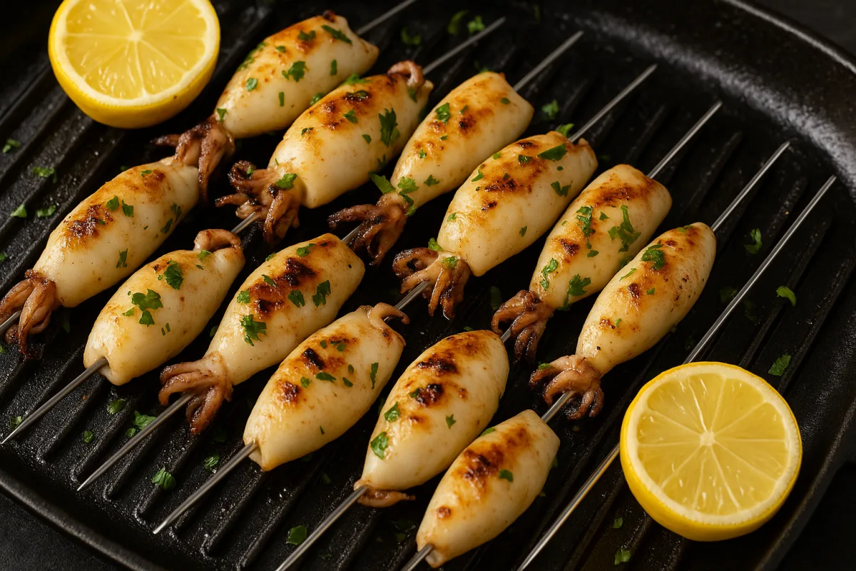 Cannelli alla griglia con limone e prezzemolo: il metodo per non perderne la tenerezza