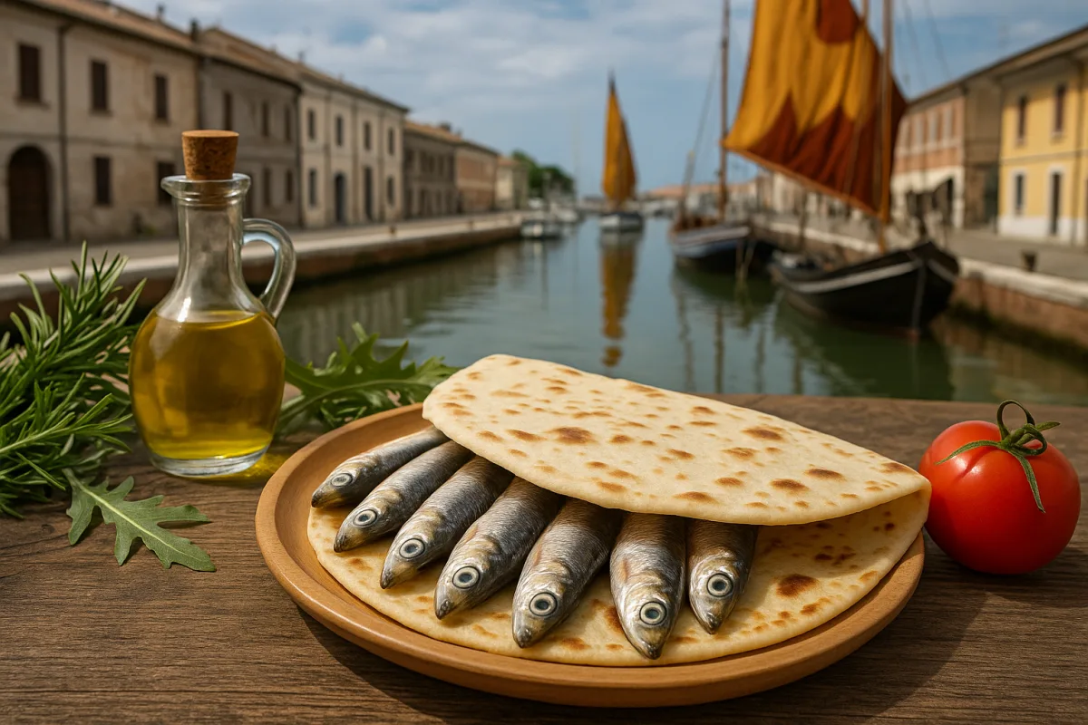 Perché la piadina con le sarde è così tipica a Cervia? Le origini di una tradizione popolare