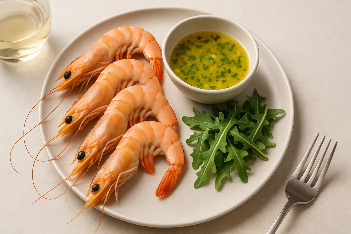 Mazzancolle al vapore con salsa citronette: come abbinarle per un antipasto raffinato