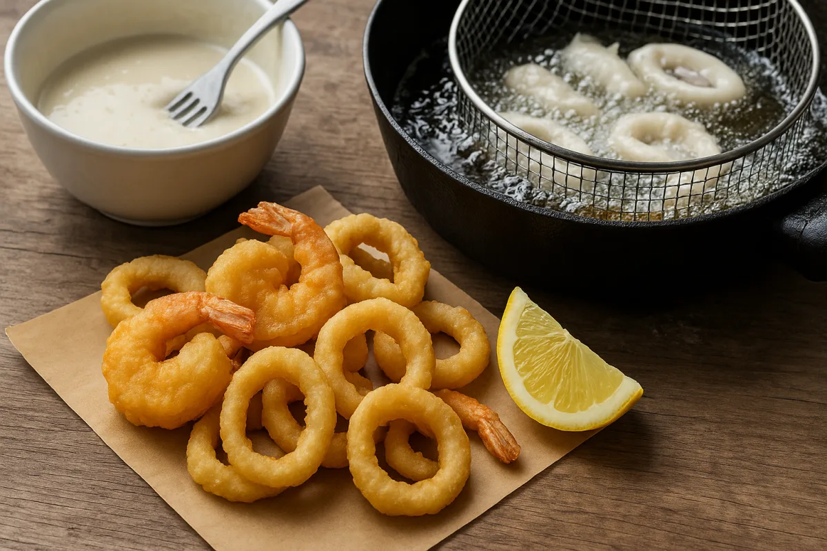 Come evitare che il fritto di mare sia unto? La regola della pastella che funziona sempre