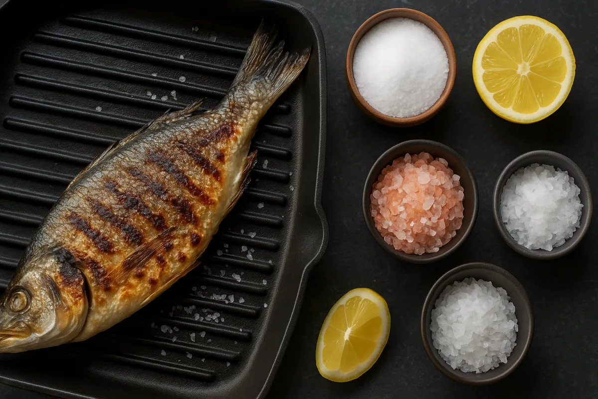Quali tipi di sale usare nel pesce alla griglia? Il segreto di una crosta saporita ma delicata