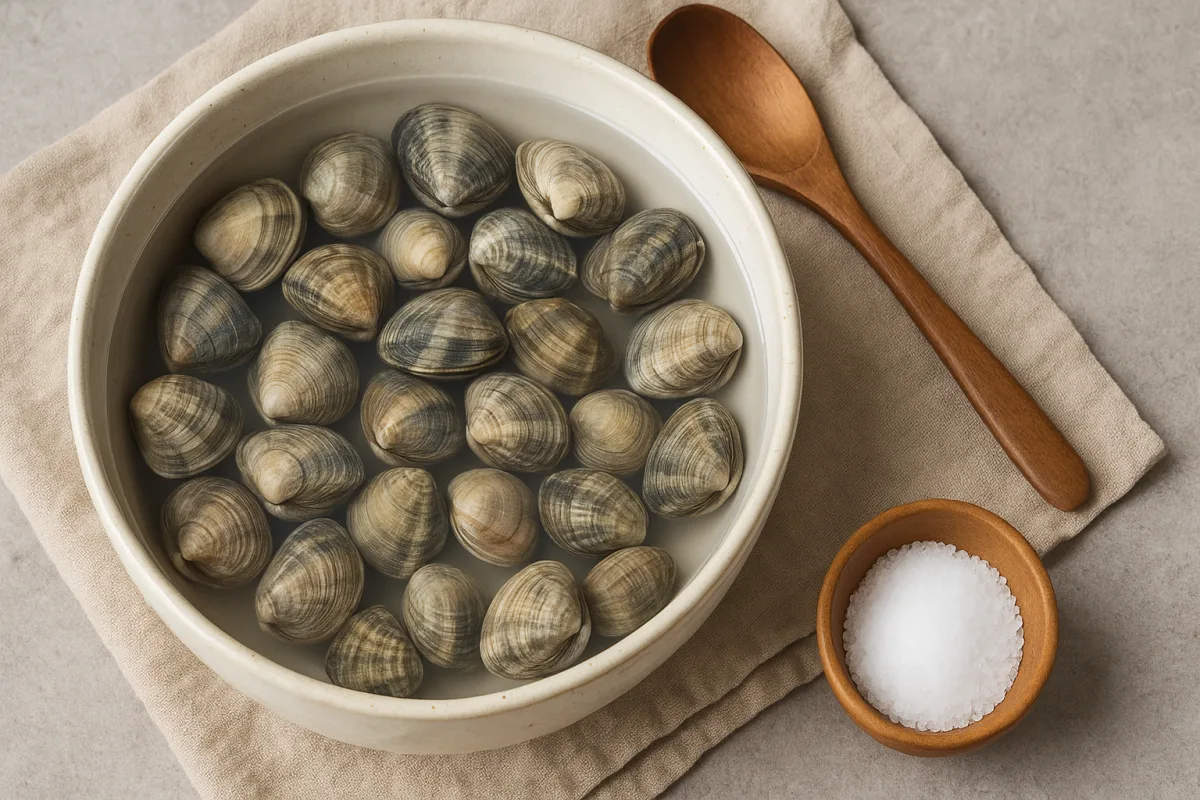 Come cuocere le vongole senza che rilascino sabbia? Il sistema naturale che salva il piatto