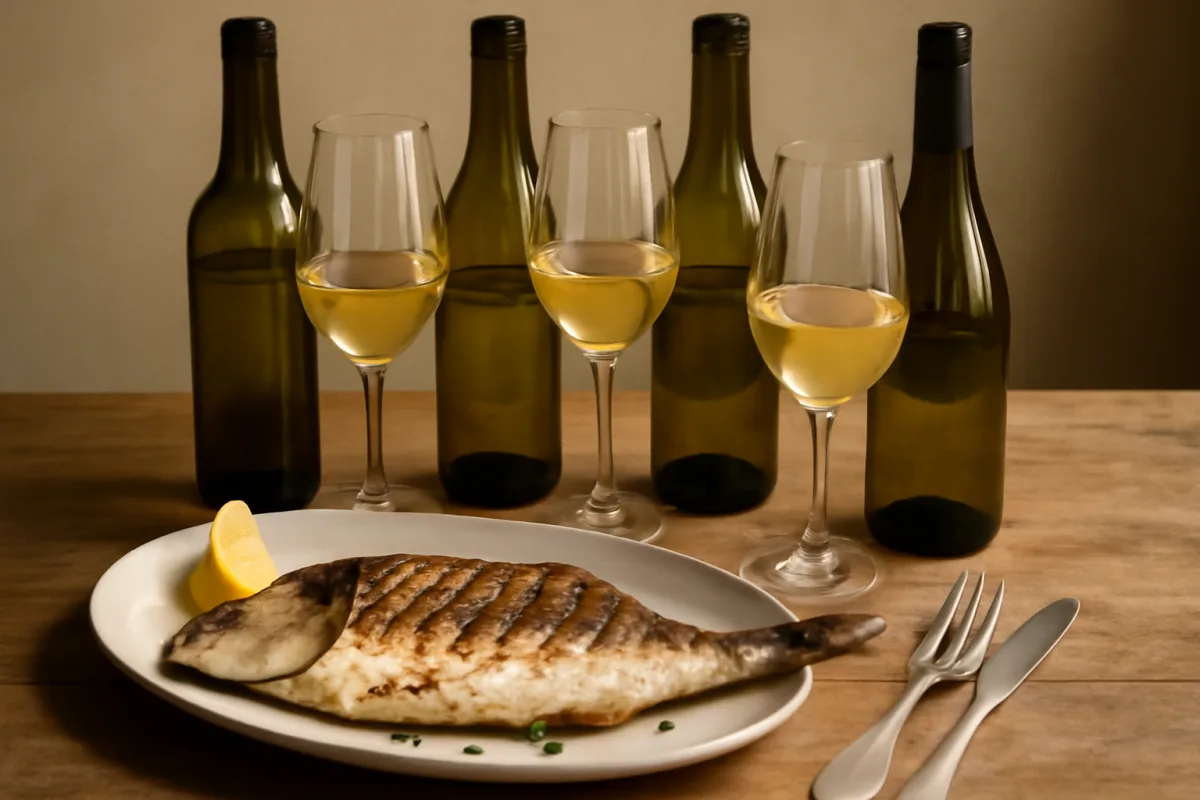 Come scegliere il vino giusto per il pesce alla griglia? Tre abbinamenti che funzionano sempre