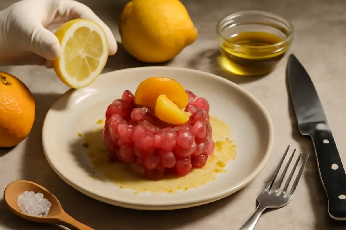 Tartare di tonno con agrumi: le accortezze indispensabili per un sapore pulito