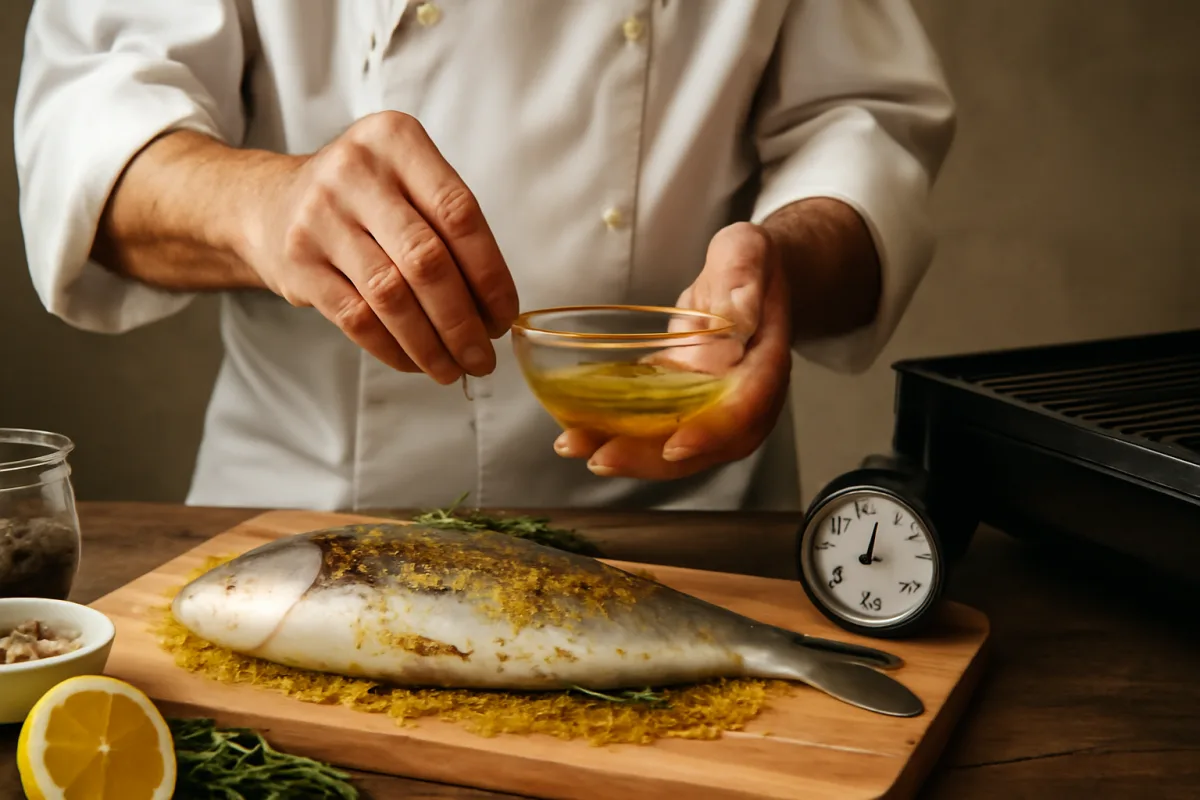 Come marinare correttamente il pesce per la griglia? I tempi consigliati dagli chef di Cervia