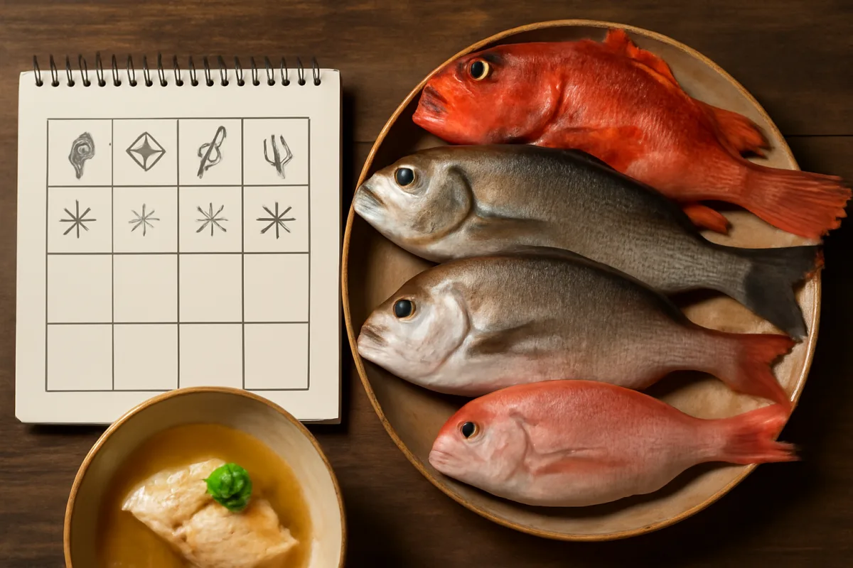 Come scegliere il pesce per la zuppa in base al periodo? Un calendario che segue la stagionalità