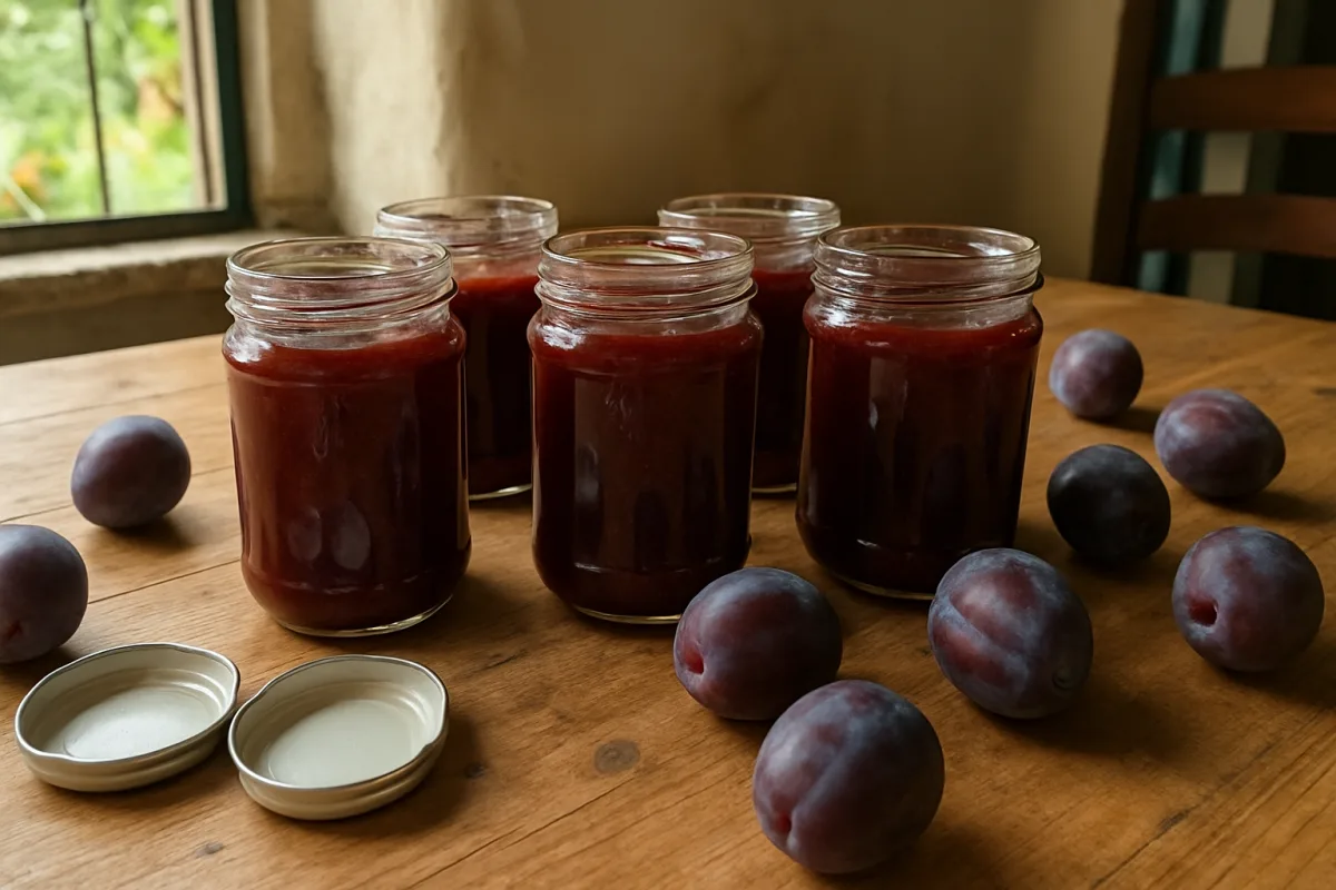 Marmellata di prugne con poca pectina: quanto zucchero cambia tutto