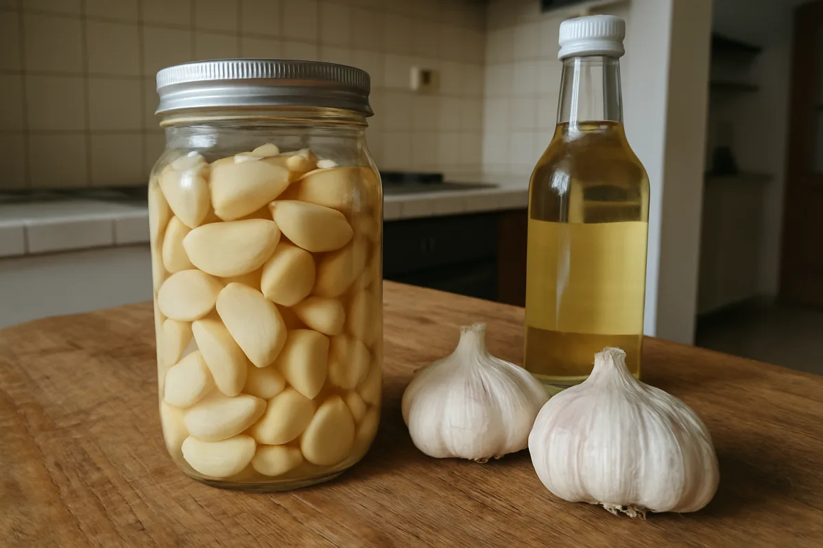 Aglio sott'aceto: una regola sola cambia tutto il risultato